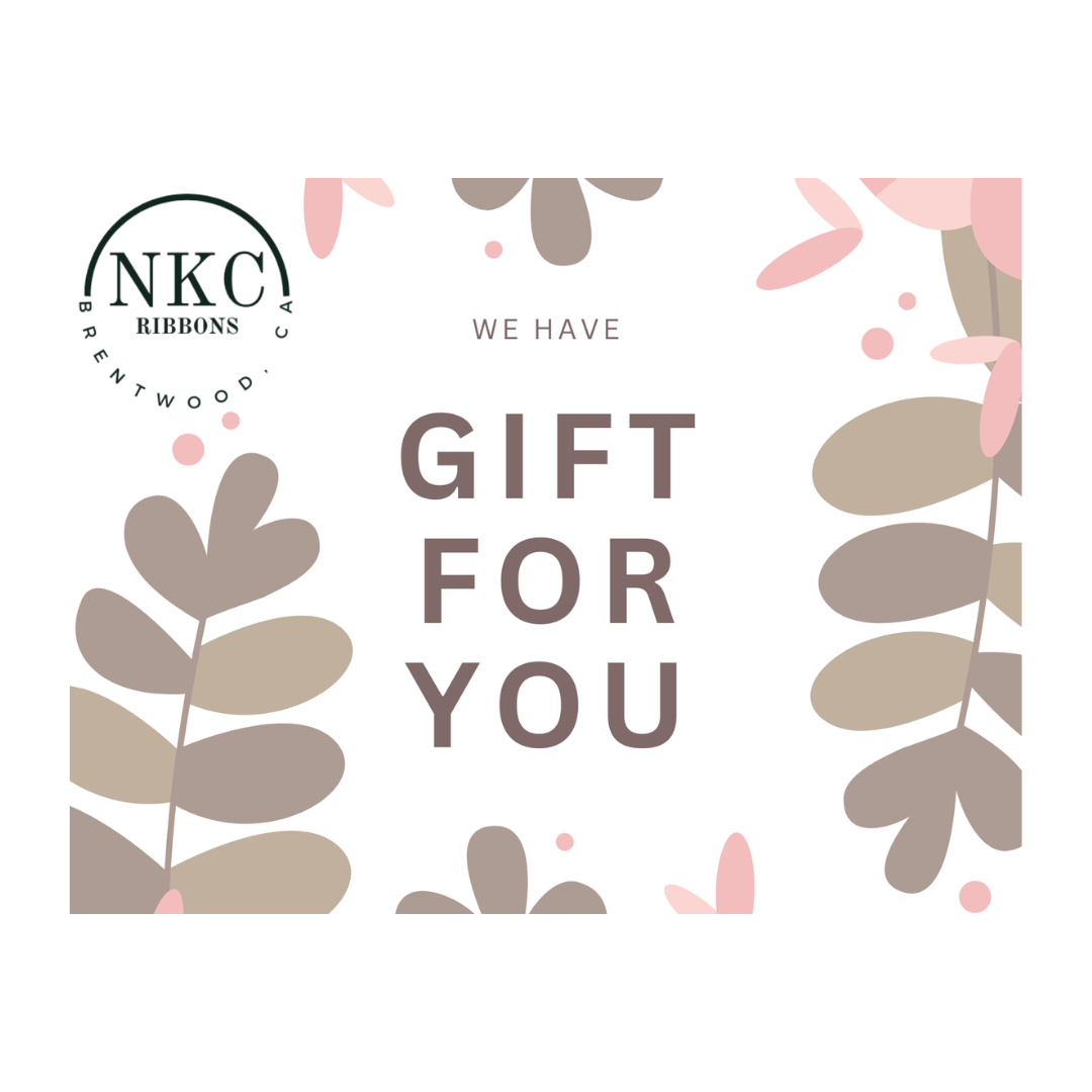 NKC RIBBONS GIFT CARD