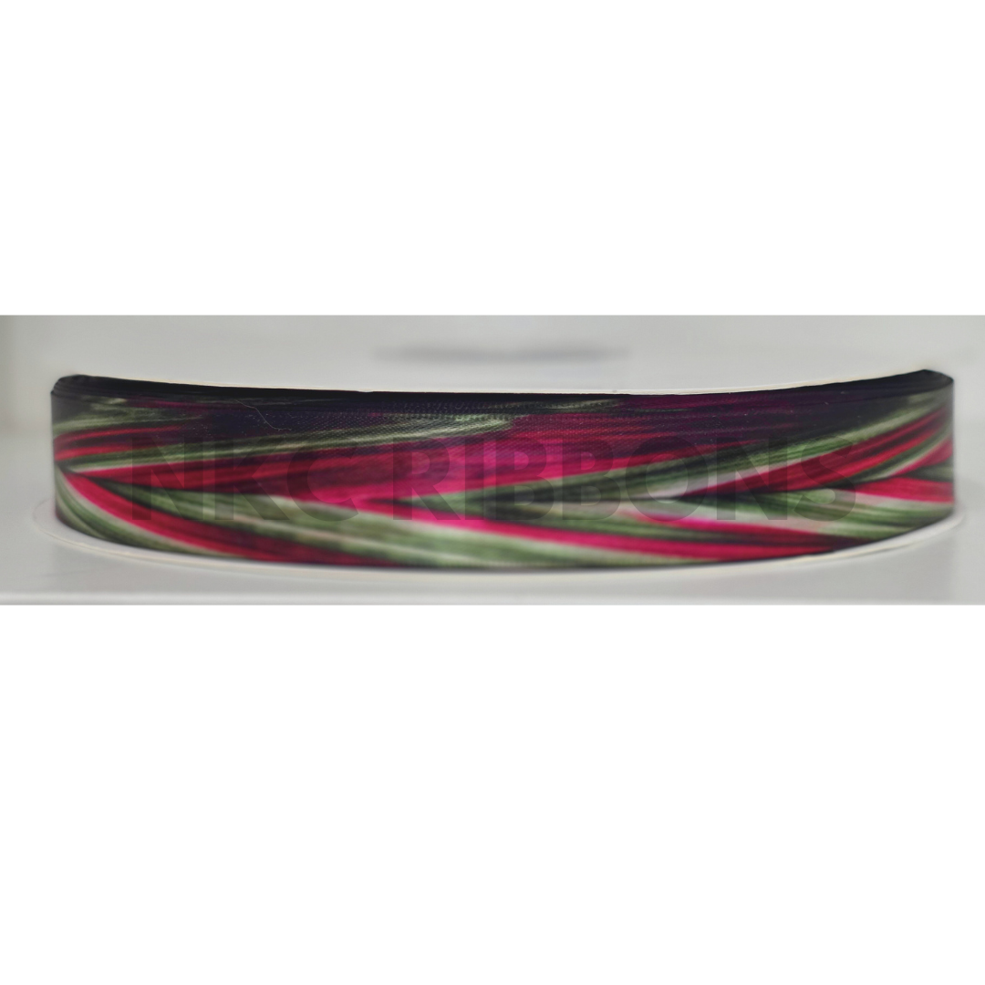 Pink/Green Ti Plant Ribbon