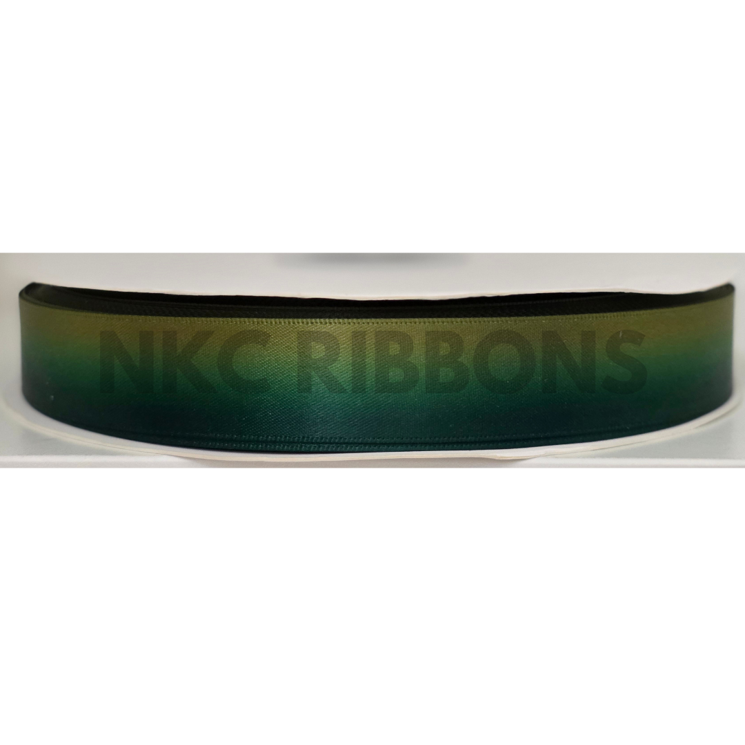Hunter/Willow Ombre Ribbon