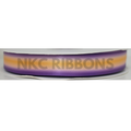 Purple / Yellow / Purple Ombré Ribbon