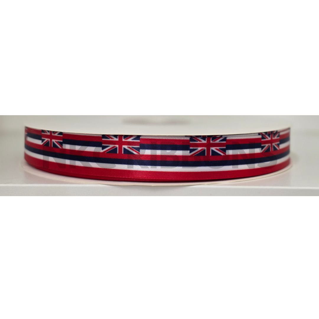 Hawaii Flag Ribbon