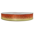 Orange/Light Yellow Ombre Ribbon