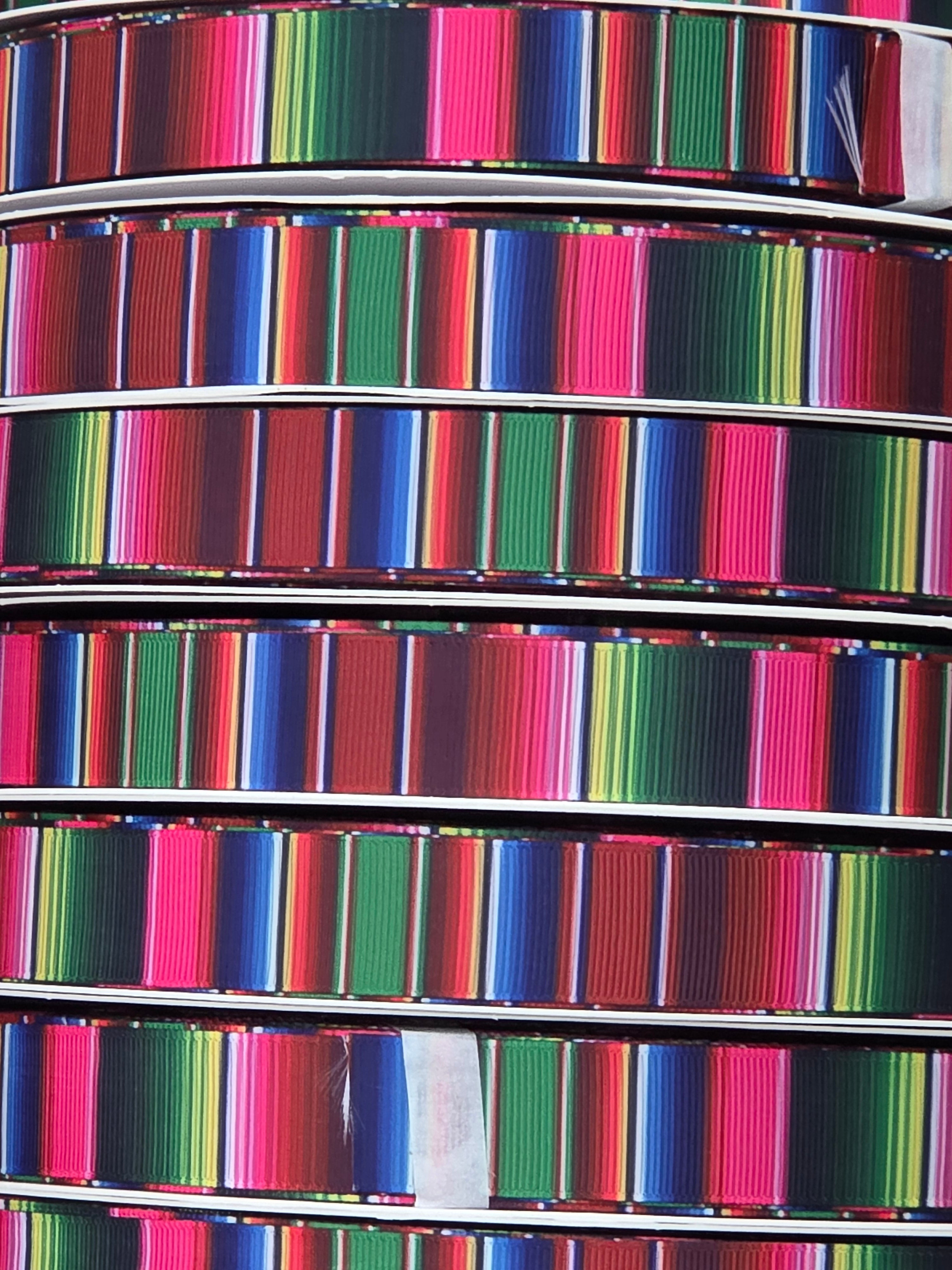 7/8 GROSGRAIN SERAPE PRINT