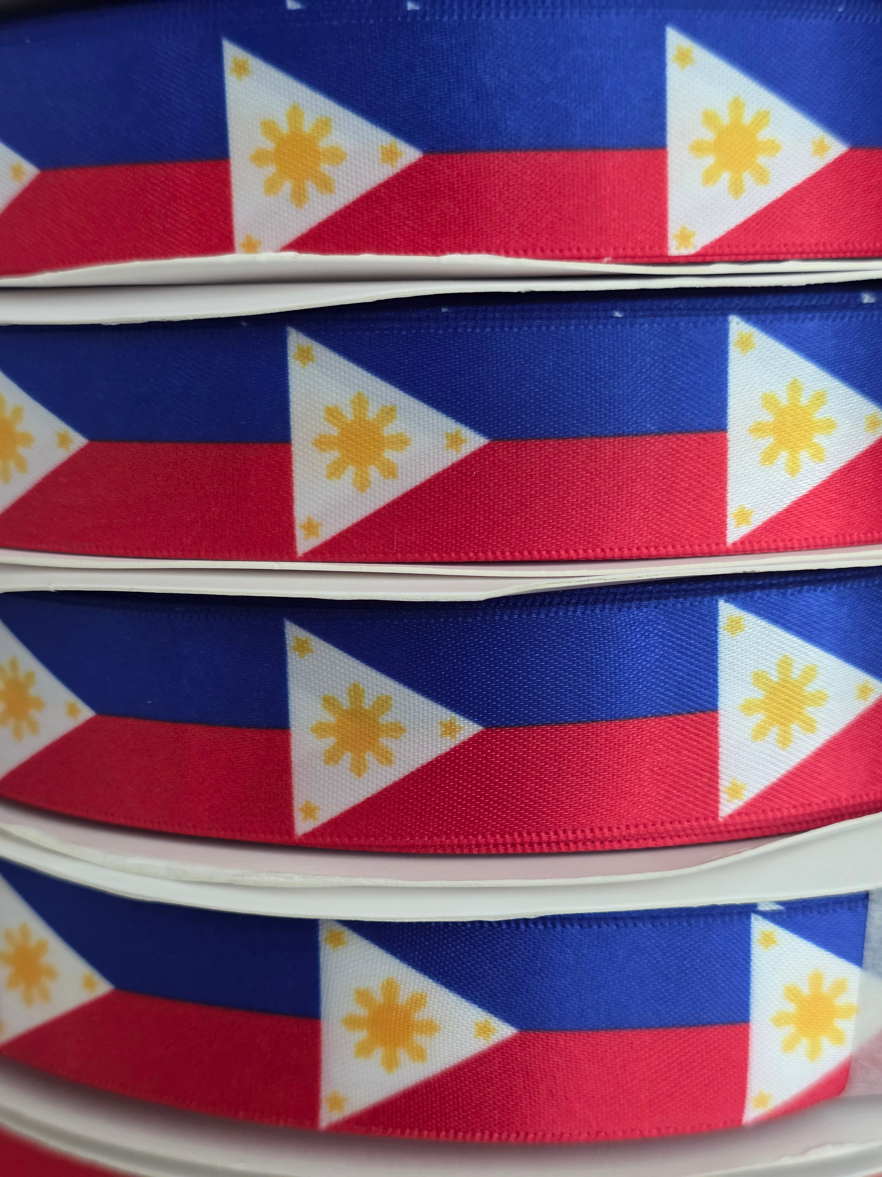 1.5" Philippines Flag Ribbons