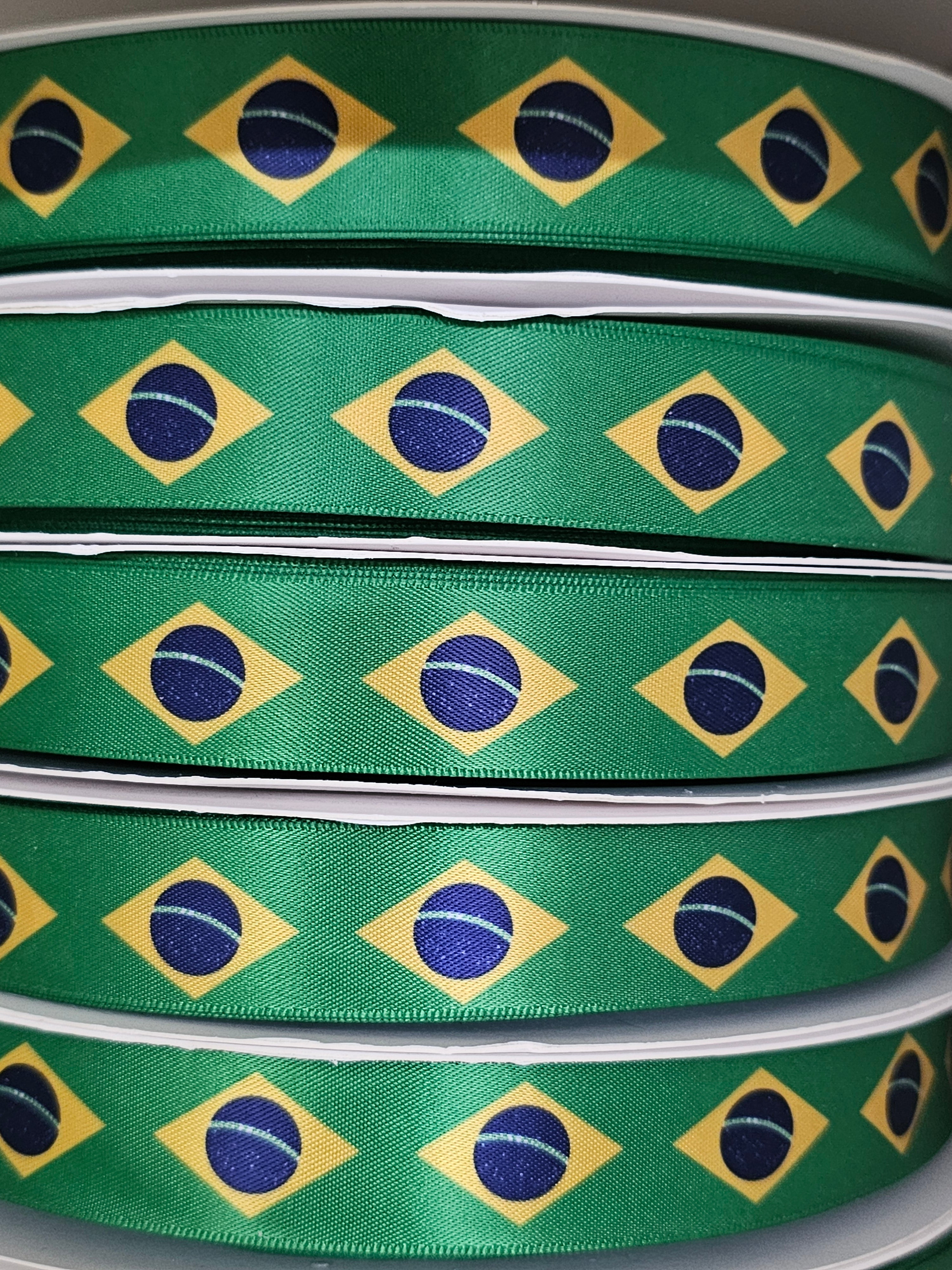 Brazil Flag Ribbons