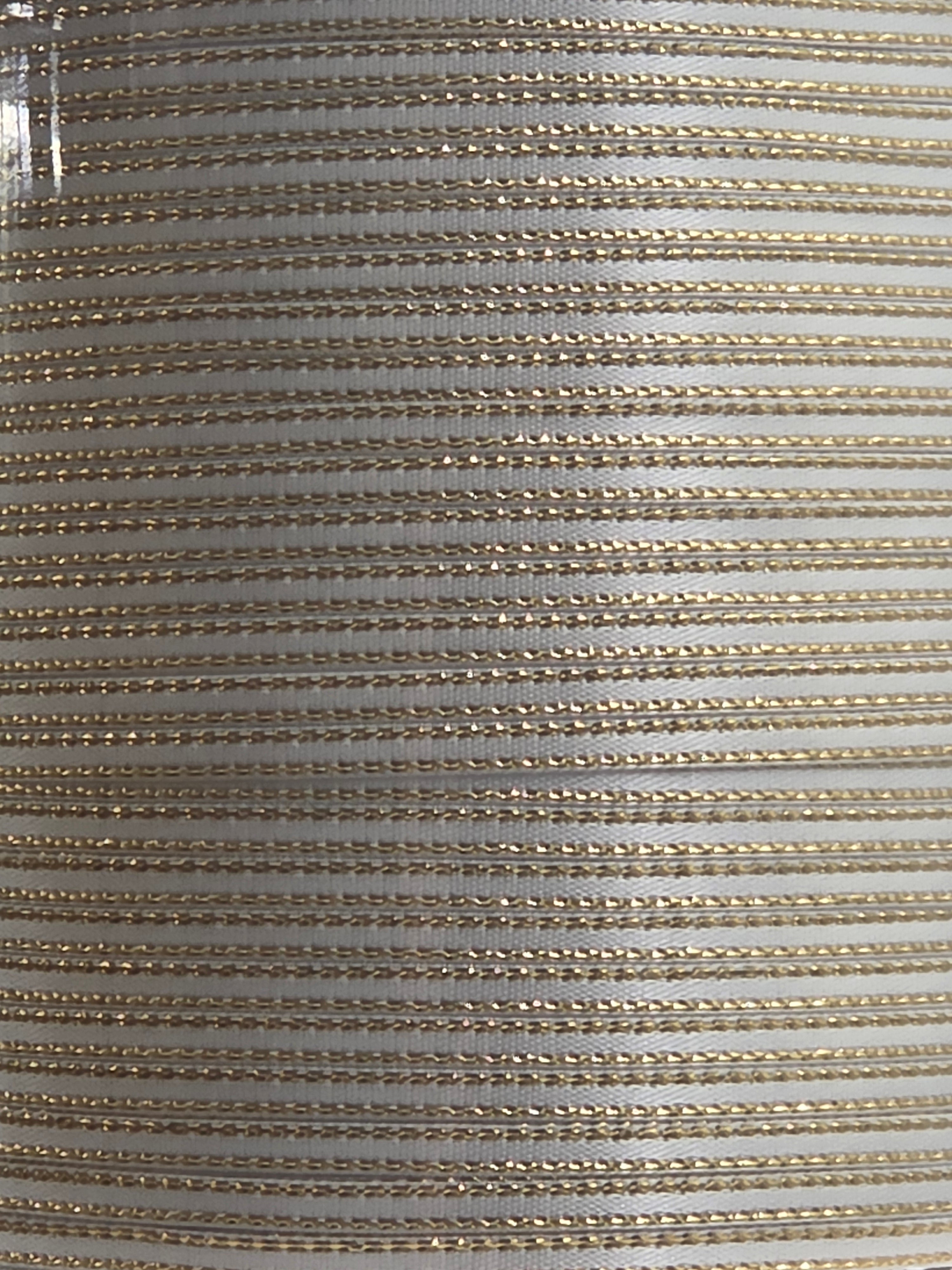 1/8 Double Face Satin Gold Edge