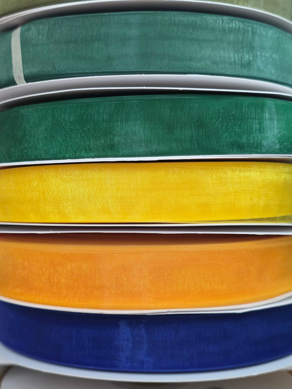 5/8 ORGANZA RIBBONS