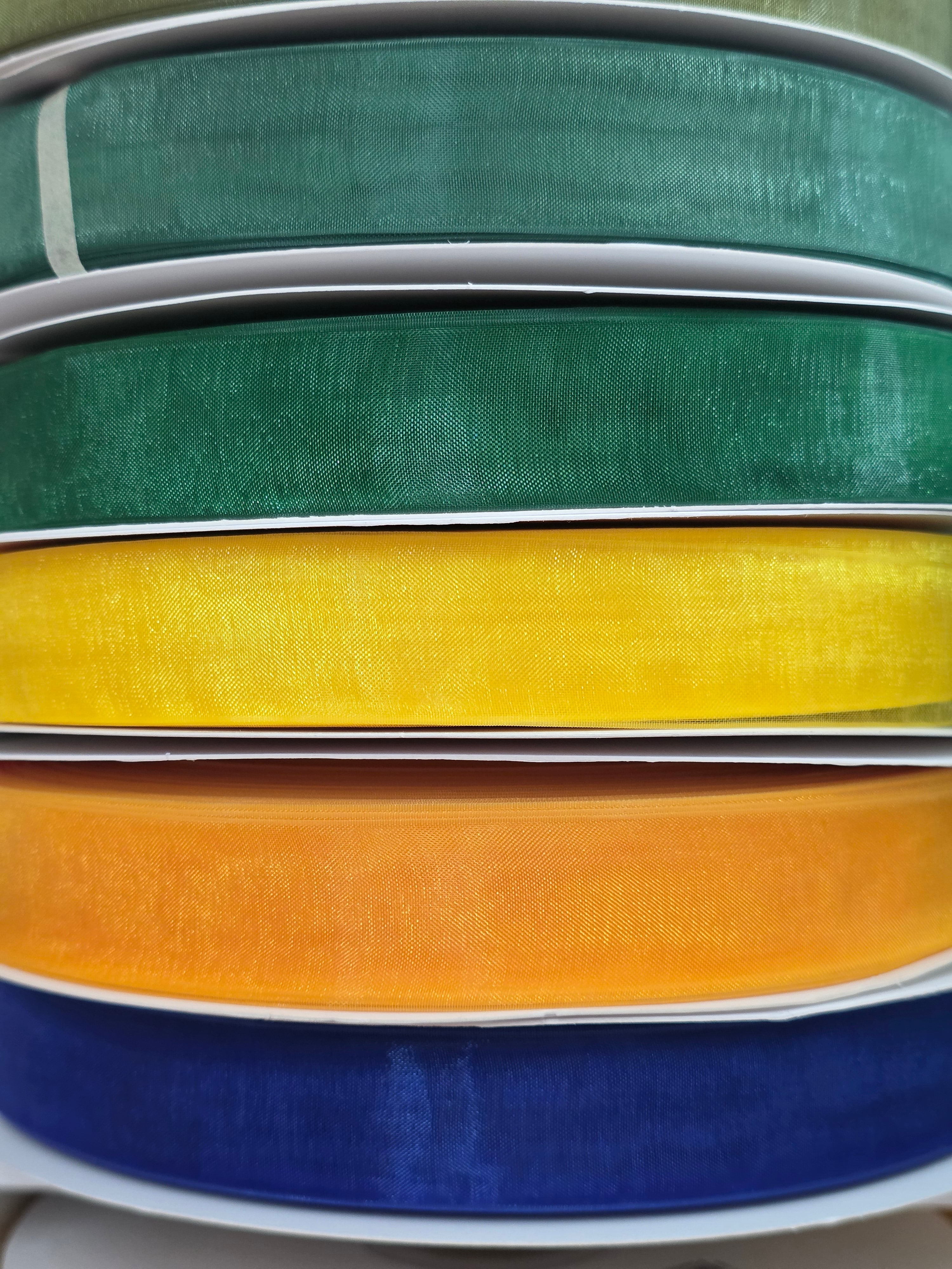 5/8 ORGANZA RIBBONS