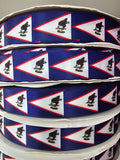 American Samoa Flag Ribbons