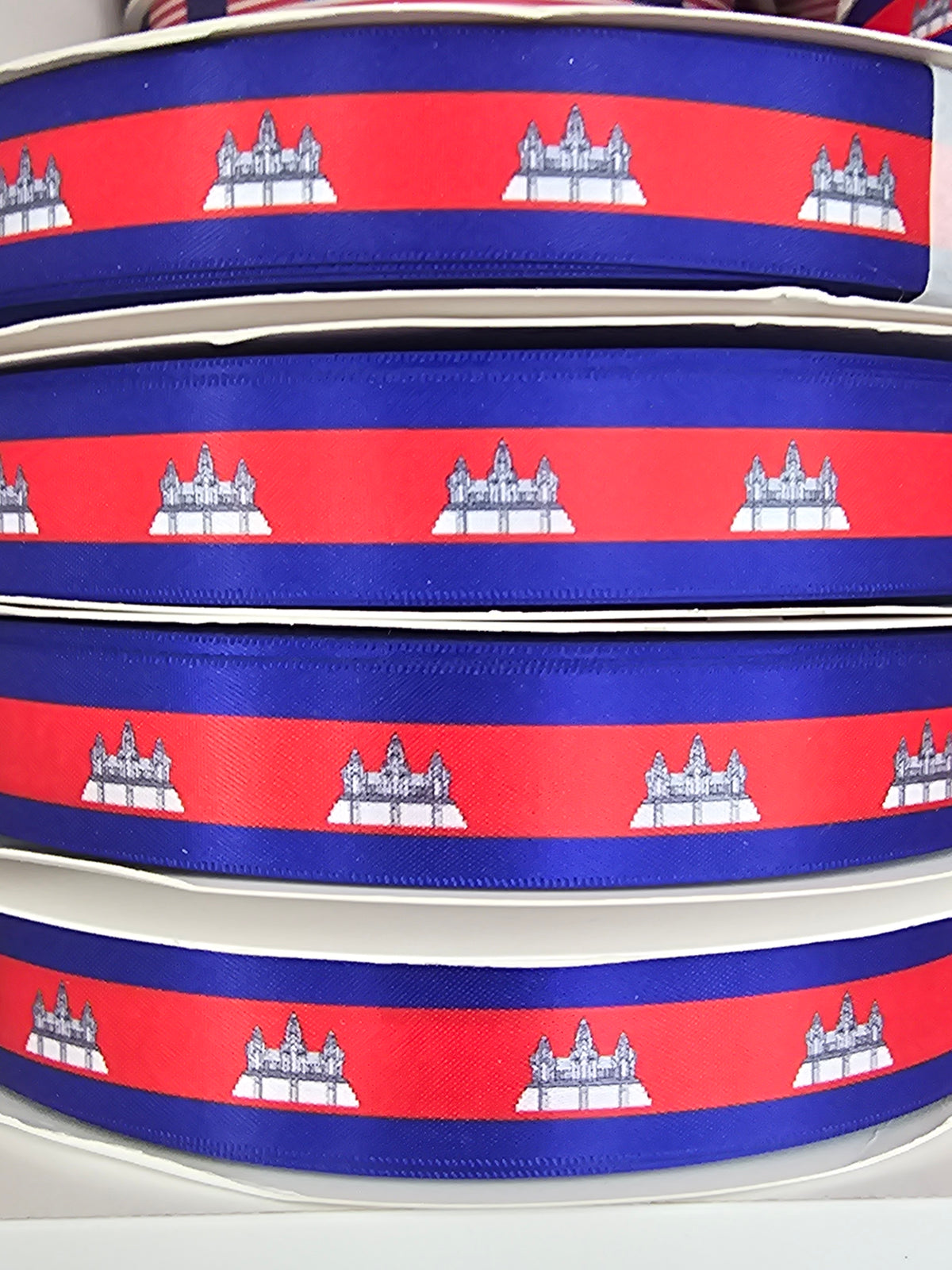 Latin Flags Ribbon FLAG RIBBONS – NKC RIBBONS