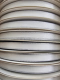3/8 Double Face Satin 100yd Silver Edge